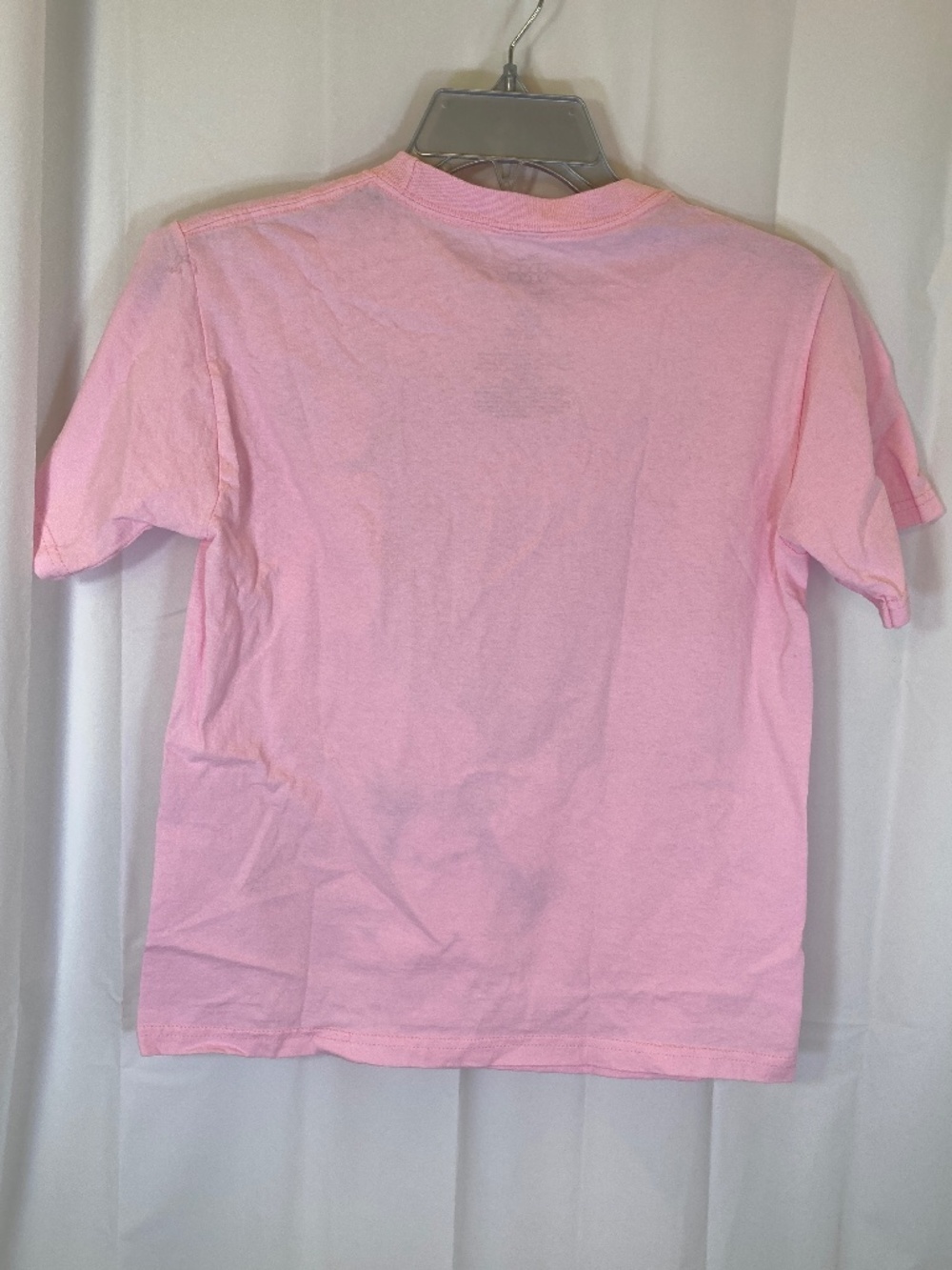 Disney Tsum Tsum Pink YOUTH Shirt Sz L 10/12 Small Marks Glitter Accent - Picture 11 of 14